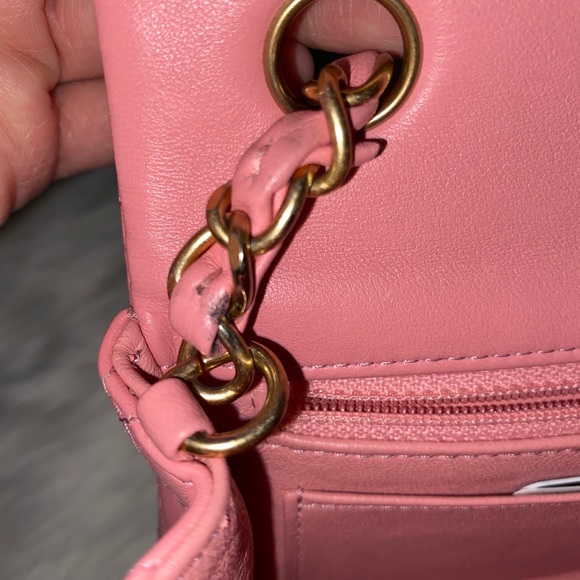 Chanel 19S Pink Mini Flap with Antique GHW - Picture 14 of 16